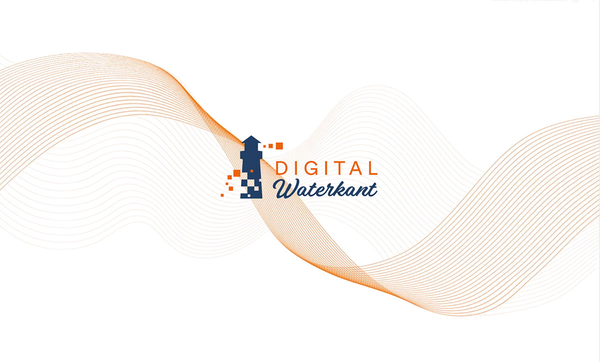 DIGITAL Waterkant Logo mit Welle